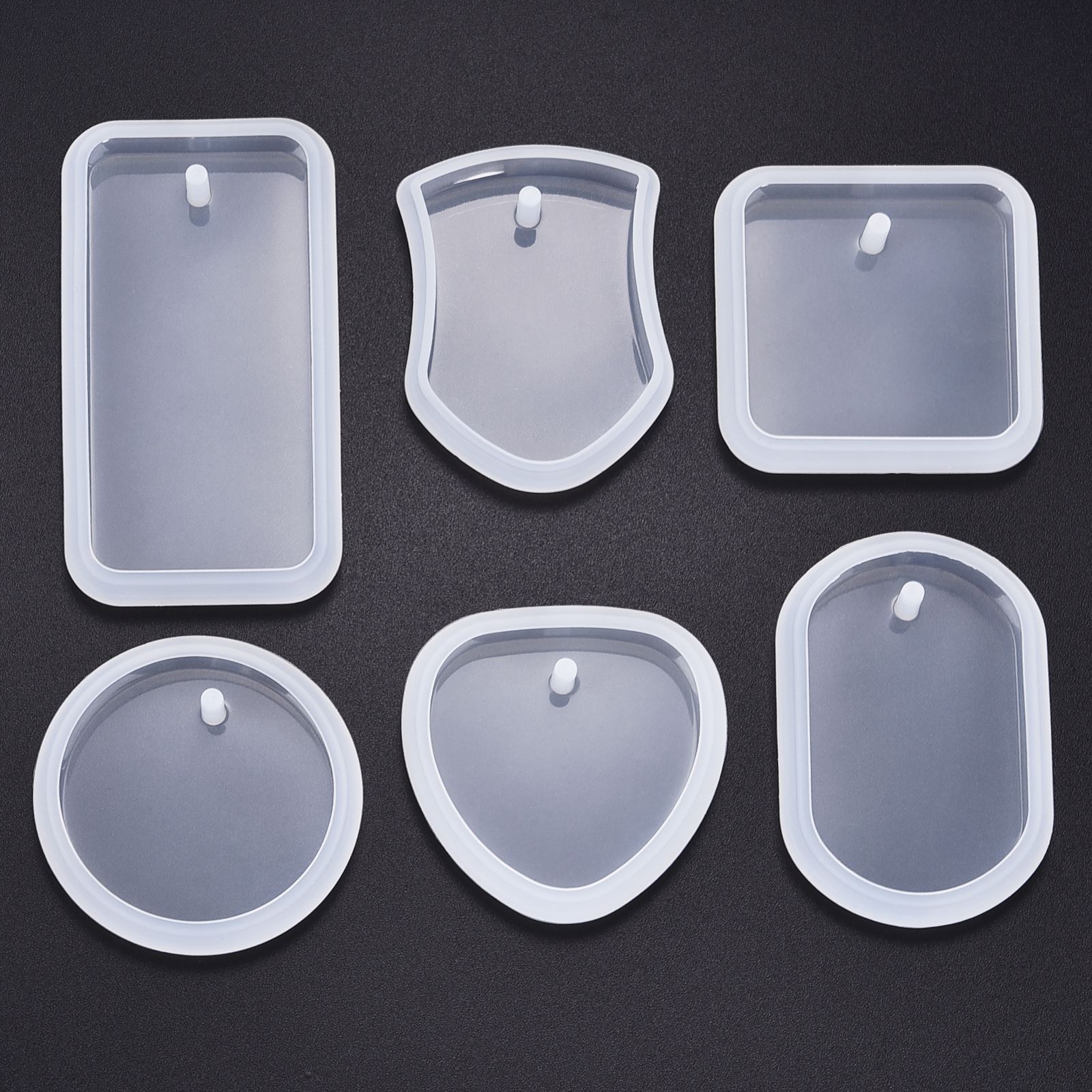 Keychain بها بنفسك سلسلة المفا - مراجعة Silicone Epoxy Resin Molds Set وسعره