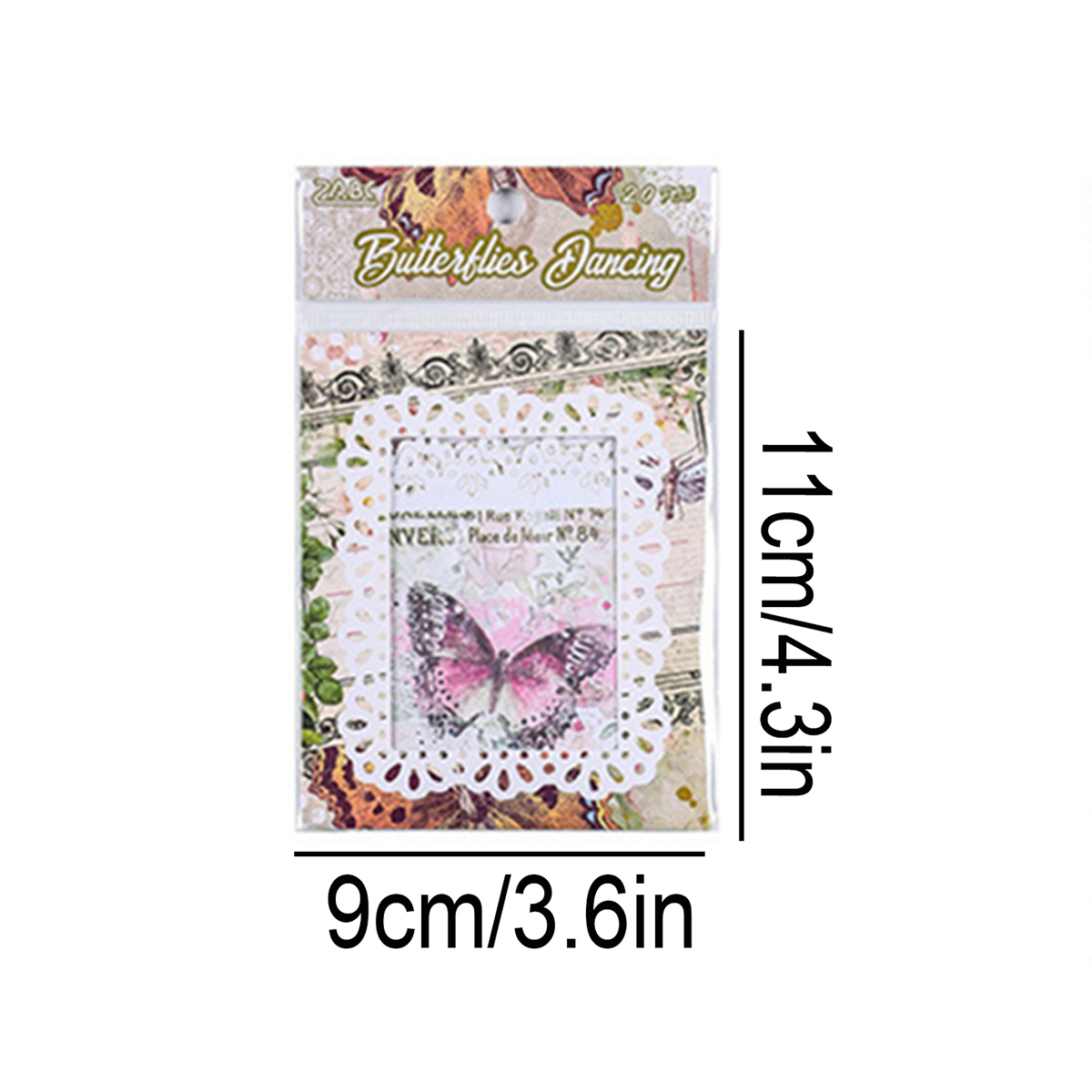 مجموعة من 20 قطعة من الورق الم - مراجعة Scrapbooking وسعره